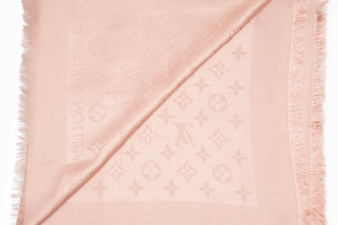 LOUIS VUITTON Natural Monogram Shawl (New)