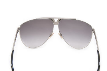 LOUIS VUITTON Tonca Silver Aviator Sunglasses