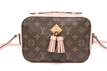 LOUIS VUITTON Rose Poudre Monogram Saintonge Crossbody Bag