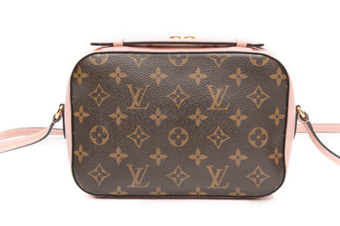 LOUIS VUITTON Rose Poudre Monogram Saintonge Crossbody Bag