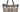 BURBERRY Black White Grey Megacheck Tote Bag