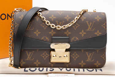 LOUIS VUITTON Black Monogram Noir Marceau (New)