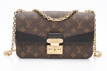 LOUIS VUITTON Black Monogram Noir Marceau (New)