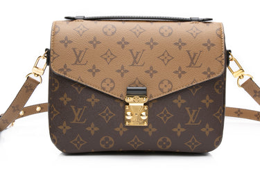 LOUIS VUITTON Reverse Monogram Pochette Metis Crossbody