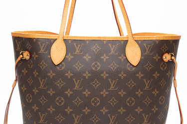 LOUIS VUITTON Monogram Neverfull MM Pivoine