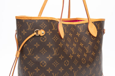 LOUIS VUITTON Monogram Neverfull MM Pivoine