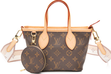 LOUIS VUITTON Beige Monogram Neverfull BB Crossody Bag