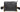 LOUIS VUITTON Black Noir Coussin PM Crossbody