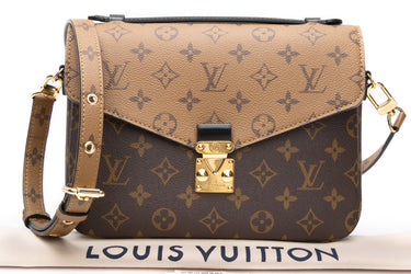 LOUIS VUITTON Reverse Monogram Pochette Metis Crossbody