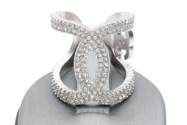 CHANEL Strass CC Ring 6
