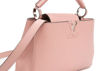 LOUIS VUITTON Magnolia Taurillon Capucines BB