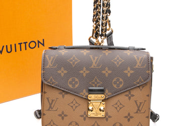 LOUIS VUITTON Monogram Reverse Pochette Métis Backpack