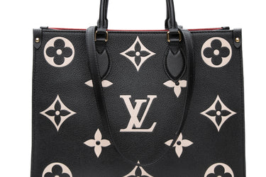 LOUIS VUITTON Bicolor Empreinte Monogram Onthego MM