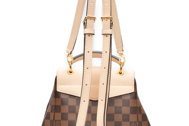 LOUIS VUITTON Damier Ebene Creme Clapton Backpack
