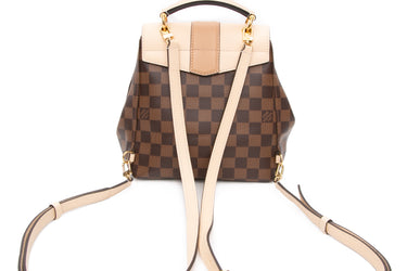 LOUIS VUITTON Damier Ebene Creme Clapton Backpack