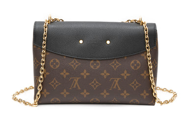 LOUIS VUITTON Monogram Noir Saint Placide Crossbody Bag