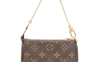 LOUIS VUITTON Monogram Mini Pochette Accessoires