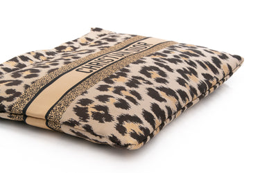 CHRISTIAN DIOR Syntethic Leopard Clutch