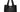 PRADA Black Medium Leather Tote Bag