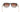 CHANEL Brown Acetate and Beige Lambskin Crystal Baguette Chain CC Sunglasses