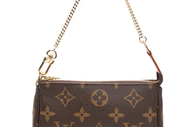 LOUIS VUITTON Monogram Mini Pochette Accessoires