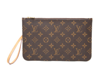 LOUIS VUITTON Monogram Wristlet