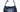 CHANEL Navy Blue Metallic Calfskin Quilted Chanel 22 Hobo Bag