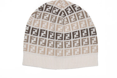 FENDI Wool Monogram Kids Winter Hat (New)