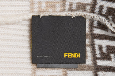 FENDI Wool Monogram Kids Winter Hat (New)