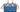 LOUIS VUITTON Blue Damier Pop Speedy Bandouliere 25