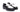 HERMES Noir/blank Mocassin Femme Hot Loafer 38.5