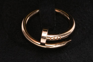 CARTIER 18k Yellow Gold Juste Un Clou Ring Size 55