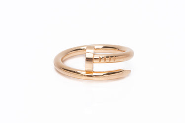 CARTIER 18k Yellow Gold Juste Un Clou Ring Size 55