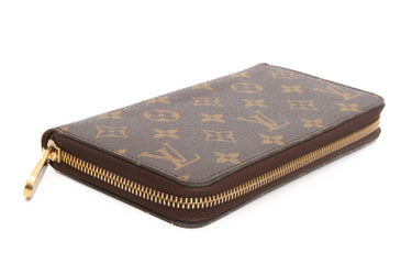 LOUIS VUITTON Zippy Monogram Brown Wallet