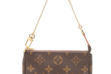 LOUIS VUITTON Monogram Mini Pochette Accessoires