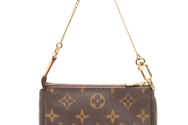 LOUIS VUITTON Monogram Mini Pochette Accessoires