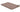 LOUIS VUITTON Damier Ebene Rose Ballerine Wristlet (New)