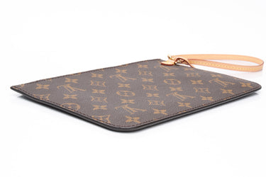 LOUIS VUITTON Monogram Red Interior Wristlet