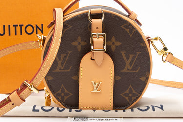 LOUIS VUITTON Monogram Mini Boite Chapeau Crossbody