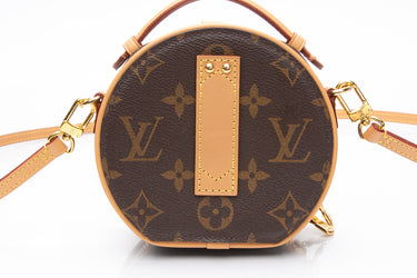 LOUIS VUITTON Monogram Mini Boite Chapeau Crossbody