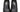CHANEL Black Leather and Patent Pumps Heel Size 42
