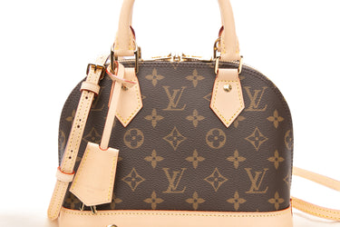 LOUIS VUITTON Alma BB Monogram Canvas