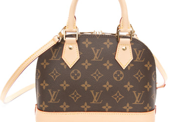 LOUIS VUITTON Alma BB Monogram Canvas