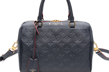LOUIS VUITTON Empreinte Marine Rouge NM Bandoulière Speedy 25