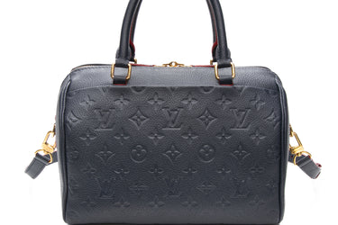 LOUIS VUITTON Empreinte Marine Rouge NM Bandoulière Speedy 25