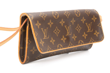 LOUIS VUITTON Monogram Pochette Twin GM
