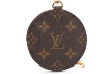 LOUIS VUITTON Monogram 2022 Christmas Animation Tokyo Round Coin Purse