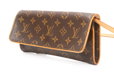 LOUIS VUITTON Monogram Pochette Twin GM
