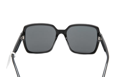 CHANEL Black Square Acetate Sunglasses (New)