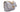 CHANEL Light Grey Lambskin Quilted Chanel 19 Flap Bag